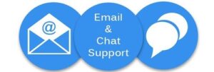 Chat & Email Support