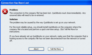 QuickBooks Abort Error