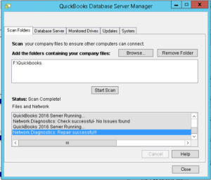 Restart QuickBooks Database Server Manager Service