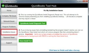 Run QuickBooks Clean Install Tool